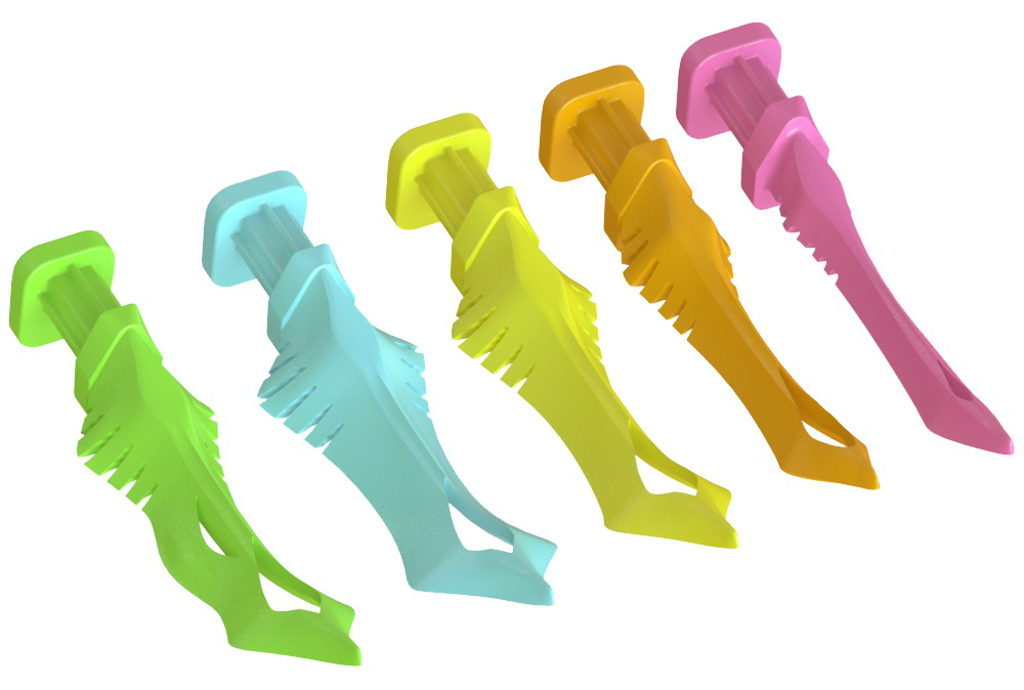 Coins interdentaires anatomiques en plastique